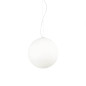 Preview: Ideal Lux MAPA BIANCO Pendelleuchte E27 ⌀400mm dimmbar Weiss 032139