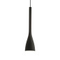 Preview: Ideal Lux FLUT Pendelleuchte E27 ⌀145mm dimmbar Schwarz 035680