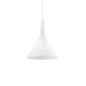 Preview: Ideal Lux COCKTAIL Pendelleuchte E14 ⌀200mm dimmbar Weiss 074337