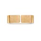 Preview: Ideal Lux CLIP Wandleuchte E27 2-fach dimmbar Gold 088266