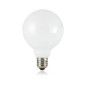 Preview: Ideal Lux LAMPADINE E27 Lampe 8W ⌀95mm Weiss 101330