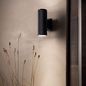 Preview: Ideal Lux BASE Wandleuchte GU10 2-fach dimmbar Schwarz IP44 129433