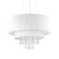 Preview: Ideal Lux OPERA Pendelleuchte E27 10-fach ⌀900mm dimmbar Weiss 165011