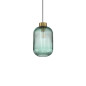 Preview: Ideal Lux MINT Pendelleuchte E27 ⌀140mm dimmbar Grün 248554