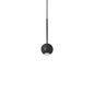 Preview: Ideal Lux ARCHIMEDE LED Pendelleuchte 4W ⌀90mm Schwarz warmweiss 328355