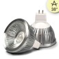 Preview: ISOLED MR16 LED Strahler 5,5W COB, 38°, warmweiß, dimmbar