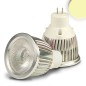 Preview: ISOLED MR11 LED Strahler 3W COB, 38°, warmweiß