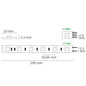 Preview: Isoled LED SIL-RGB Flexband, 24V DC, 14,4W, IP20, 5m Rolle, 60 LED/m 111957