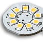 Preview: ISOLED G4 LED 9SMD, 1,5W, warmweiß, Pin seitlich