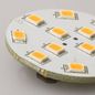 Preview: ISOLED G4 LED 12SMD, 2W, warmweiß, Pin seitlich