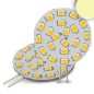 Preview: ISOLED G4 LED 21SMD, 3W, warmweiß, Pin seitlich