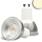 Mobile Preview: ISOLED GU10 LED Strahler 6W GLAS-COB, 70°, warmweiß, dimmbar
