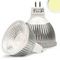 Mobile Preview: ISOLED MR16 LED Strahler 6W GLAS-COB, 70°, warmweiß, dimmbar