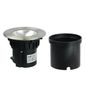 Preview: ISOLED LED Bodeneinbaustrahler, rund Edelstahl, IP67, 7W COB, 90°, warmweiß