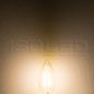 Preview: ISOLED E14 LED Kerze, 2W, klar, warmweiß, dimmbar