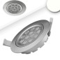 Preview: ISOLED LED Einbaustrahler, silber, 15W, 72°, rund, neutralweiß, dimmbar