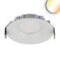 Preview: ISOLED LED Downlight, 8W, ultraflach, ColorSwitch 2600/3100/4000K, dimmbar