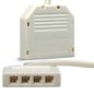 Preview: ISOLED MiniAMP 60cm Litze an 4-fach Verteiler female-Buchse, max. 3A