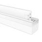 Preview: ISOLED 3-PH Linearleuchte 600mm, 20W, 110°, weiß matt, 3000K