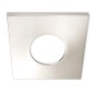 Preview: ISOLED Cover Aluminium eckig nickel gebürstet für Einbaustrahler Sys-68