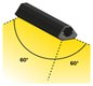 Preview: ISOLED LED Hallenleuchte LN 150W 60°, IP65, 1-10V dimmbar, kaltweiß