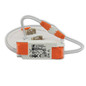 Preview: Isoled LED Downlight Flex 8W, prismatisch, 120°, Lochausschnitt 50-100mm, warmweiß 113753