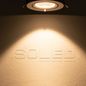 Preview: ISOLED LED Shop-Downlight Sphere, 35W, ausschwenkbar, weiß, warmweiß