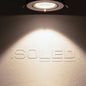 Preview: ISOLED LED Shop-Downlight Sphere, 35W, ausschwenkbar, weiß, neutralweiß