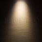 Preview: ISOLED LED Einbauleuchte Raster Line weiß/schwarz, dimmbar, 10W, warmweiß