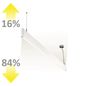 Preview: ISOLED LED Hängeleuchte Linear Up+Down 600, 25W, prismatisch, linear- u. 90° verbindbar, weiß, warmweiß