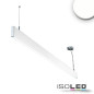 Preview: ISOLED LED Hängeleuchte Linear Up+Down 1200, 40W, prismatisch, linear- u. 90° verbindbar, weiß, neutralweiß
