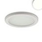 Preview: ISOLED LED Downlight Flex 8W, prismatisch, 120°, Lochausschnitt 50-100mm neutralweiß, dimmbar