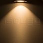 Preview: ISOLED LED Einbaustrahler asymmetrisch COB, weiß, 8W, 50°, IP44, rund, warmweiß, dimmbar