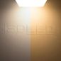 Preview: ISOLED LED Decken/Wandleuchte 24W, weiß, quadratisch, IP54, ColorSwitch 3000/4000K