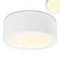 Preview: ISOLED LED Aufbauleuchte LUNA 18W, weiß, indirektes Licht, warmweiß, dimmbar