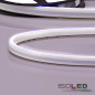 Preview: ISOLED LED Neon Flexband Streifen 6512, 24V, 14,4W, IP66, RGB, 140 LED/m, inkl. Montageclips