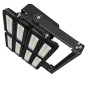 Preview: ISOLED LED Flutlicht 900W, 130x25° asymmetrisch, variabel, 1-10V dimmbar, neutralweiß, IP66