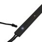 Preview: ISOLED LED UV-C MiniAMP Flexband Streifen 270nm, 12V DC, 12W, IP54, 116cm, schwarz, eins. Kabel + malePlug, 24 LED/m