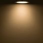 Preview: ISOLED LED Downlight, 12W, rund, ultraflach, silber, warmweiß, dimmbar