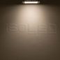 Preview: ISOLED LED Downlight, 9W, eckig, ultraflach, blendungsreduziert, weiß, warmweiß, dimmbar CRI90