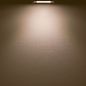 Preview: ISOLED LED Downlight, 15W, eckig, ultraflach, blendungsreduziert, schwarz, warmweiß, dimmbar CRI90
