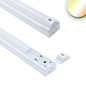 Preview: Isoled LED Balkenleuchte 40W, IP42, ColorSwitch 3000/4000/6000K, weiß, 150cm 115481