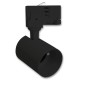Preview: ISOLED 3-PH Schienen-Adapter Mini für GU10-Spots, schwarz matt