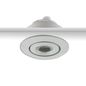Preview: ISOLED LED Einbauleuchte MiniAMP weiß, 3W, 12V DC, warmweiß, dimmbar, 100cm Kabel