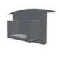 Preview: ISOLED Endkappe EC227 für Profil MAXI-EB V2, grau, gerade, 1 STK