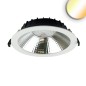 Preview: ISOLED LED Downlight Reflektor 9W, 60°, 150lm/W, UGR<19, Colorswitch 3000/4000/6000K, dimmbar