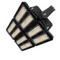 Preview: ISOLED LED Flutlicht 900W, 130x40° asymmetrisch, variabel, DALI dimmbar, warmweiß, IP66 (ext. Trafo)