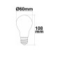 Preview: ISOLED E27 LED Lampe A60, 4W, klar, 215 lm/W, warmweiß
