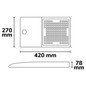 Preview: Isoled LED Street Light HE115, 3000K, 1-10V dimmbar mit Tageslicht- und Bewegungssteuerung, Winkel Typ III 116415