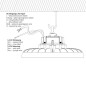 Preview: ISOLED LED Hallenleuchte FL2 Powerswitch, IK10, IP65, neutralweiß, 120°, 1-10V dimmbar 116422
